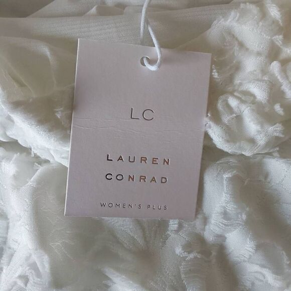 Lauren Conrad Womens Plus Tank Top Sz 4X New - Picture 5 of 8